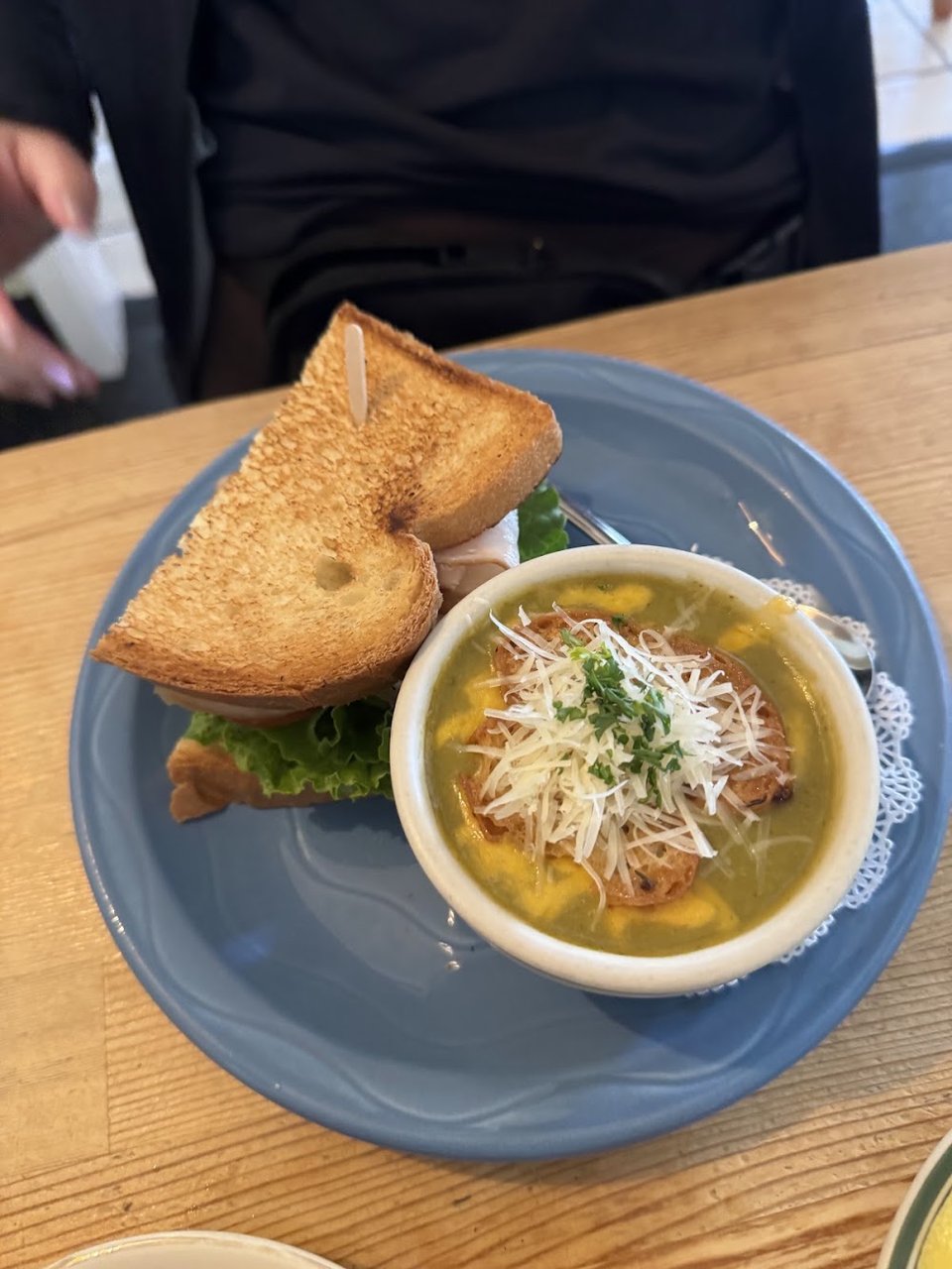 Turkey Sandwich and Soup Combo